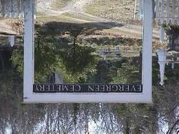 Evergreen Cemetery entrance