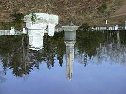 inside Evergreen Cemetery