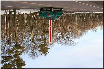 US 41 at the Snow Thermometer