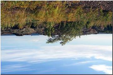 Beyond the rocks on Lakeshore Drive