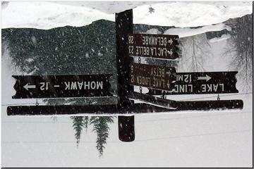 Keweenaw County road signs